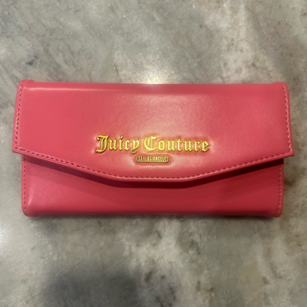 UK Juicy Couture Pink Wallet - Not Available in the US